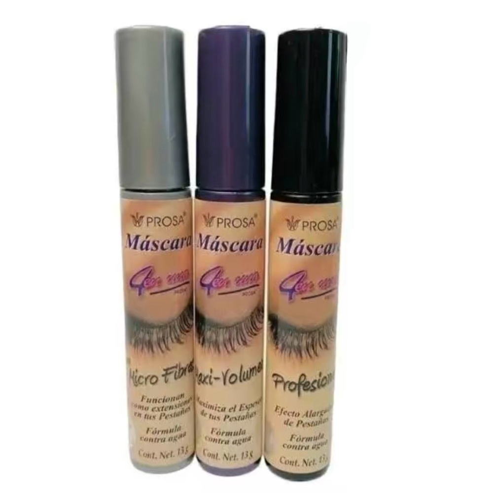 Purple and Gray Mascara Set for Bold Lashes